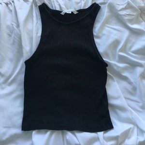Simple American Eagle Black Crop
